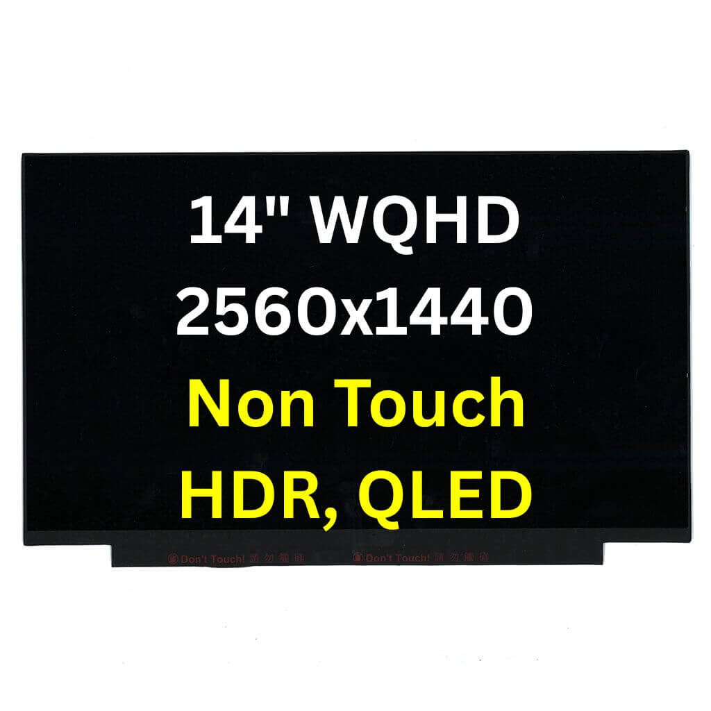 Lenovo ThinkPad X1 Carbon 6th Gen Replacement LCD Screen 14" WQHD with HDR