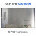 B133HAK02.1 replacement LCD screen 13.3 inch FHD IPS 40-pin display