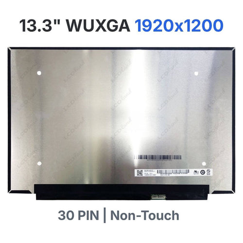 B133UAN01.0 replacement LCD screen 13.3 inch WUXGA IPS 30-pin display