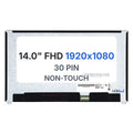 B140HAN03.3 Replacement Laptop LCD Screen 14" FHD (1920x1080) IPS With Mounting Brackets