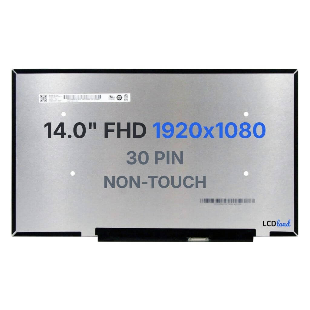B140HAN06.8 Replacement Laptop LCD Screen 14" FHD (1920x1080) IPS