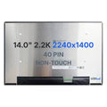 B140QAN05.J Replacement Laptop LCD Screen 14" 2240x1400 IPS