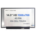 B140XTK02.0 HW0A Replacement Laptop LCD Screen 14" WXGA (1366x768) Touchscreen