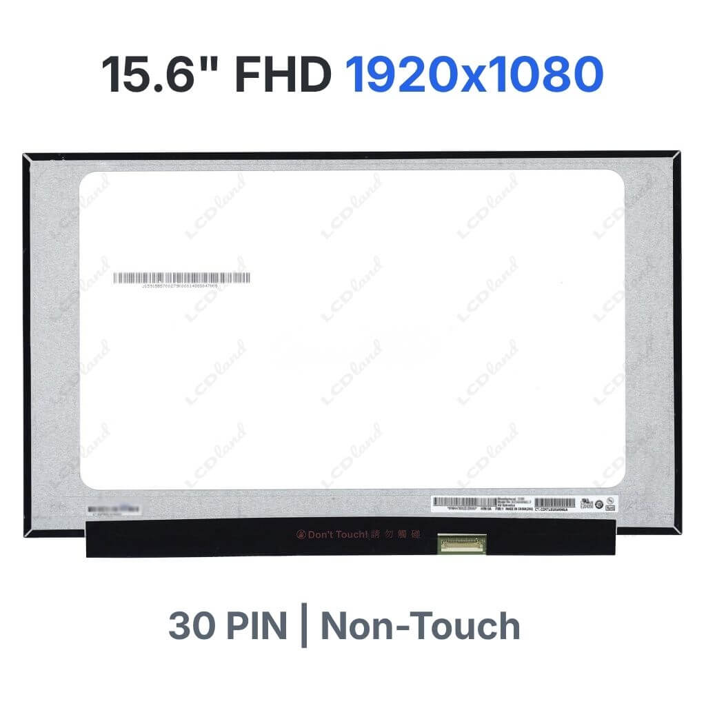 B156HAN02.3 replacement LCD screen 15.6 inch FHD IPS 30-pin display