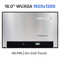 B160UAK01.1 Replacement Laptop LCD Screen 16" WUXGA (1920x1200) IPS Touchscreen