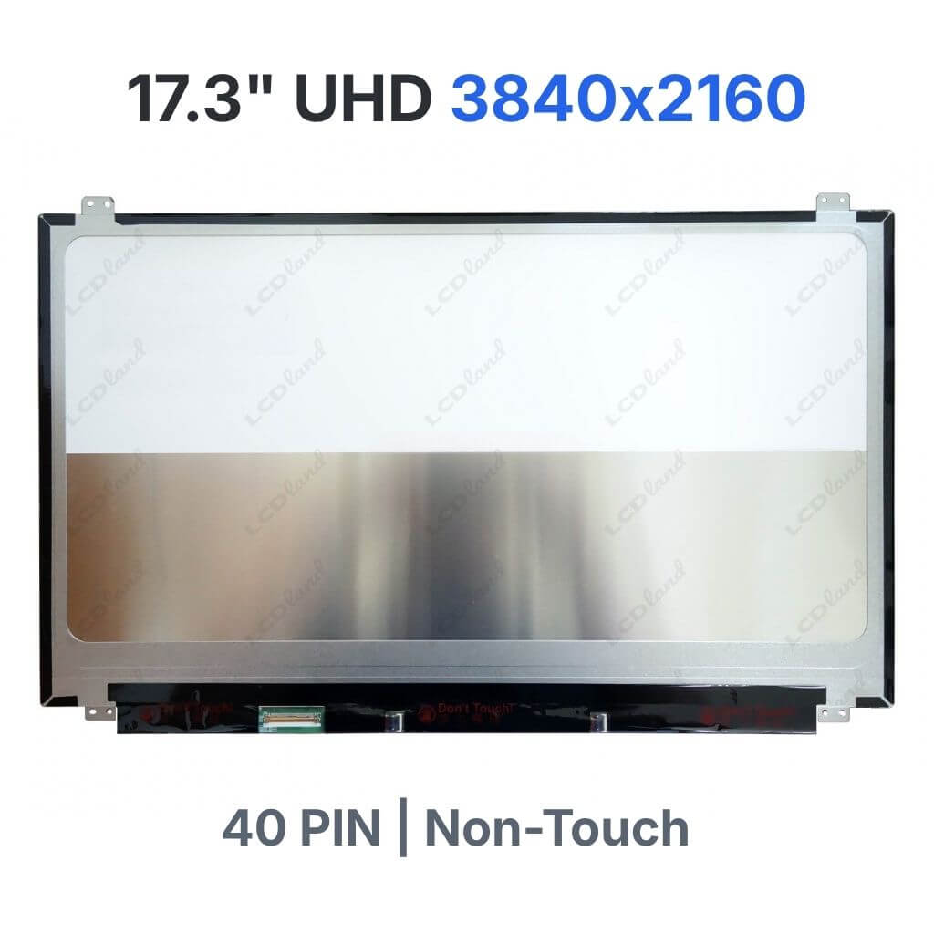 B173ZAN01.0 replacement LCD screen 17.3 inch UHD IPS 40-pin display