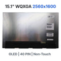 EF10QBC64.C replacement LCD screen 15.1 inch WQXGA OLED 40-pin display