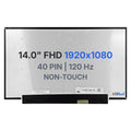 LM140LF1F01 Replacement Laptop LCD Screen 14" FHD (1920x1080) IPS 120 Hz