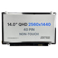 LP140QH1-SPB1 Replacement Laptop LCD Screen 14" QHD (2560x1440) IPS With Mounting Brackets