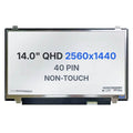 LP140QH1-SPF1 Replacement Laptop LCD Screen 14" QHD (2560x1440) IPS With Mounting Brackets
