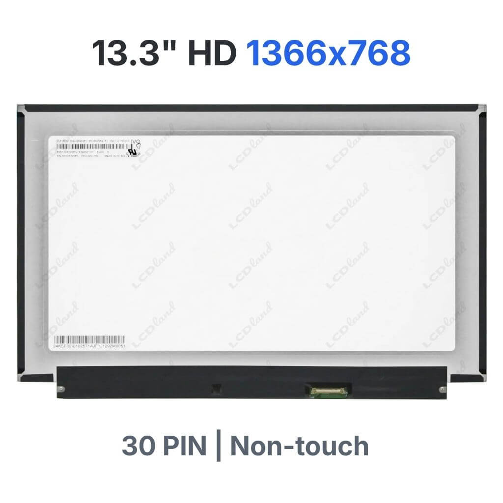 M133NWR9 R1 replacement LCD screen 13.3 inch WXGA TN 30-pin display