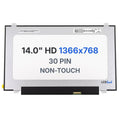 MB140AN01-7 Replacement Laptop LCD Screen 14" WXGA (1366x768) With Mounting Brackets