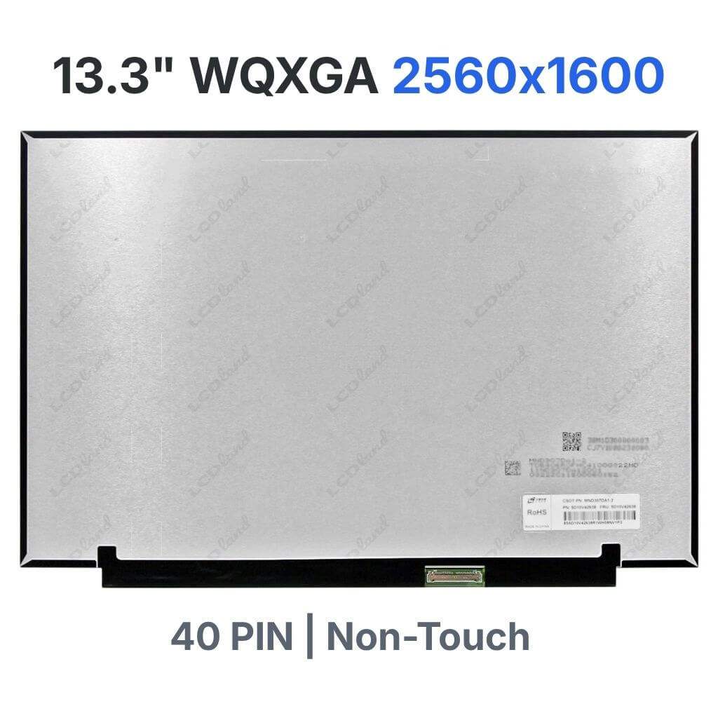 MND307DA1-2 replacement LCD screen 13.3 inch WQXGA IPS 40-pin display