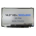 N140FGE-EA2 Replacement Laptop LCD Screen 14" HD+ (1600x900) With Mounting Brackets