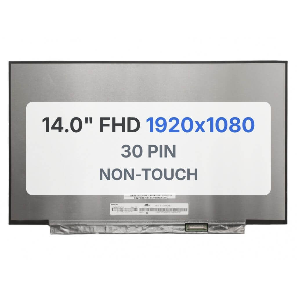 N140HCE-EN2 Replacement Laptop LCD Screen 14" FHD (1920x1080) IPS