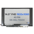 N140HCN-EA1 Rev.C2 Replacement Laptop LCD Screen 14" FHD (1920x1080) IPS Touchscreen