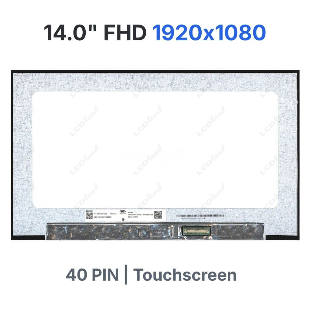N140HCN-G53 replacement LCD screen 14.0 inch FHD IPS 40-pin display