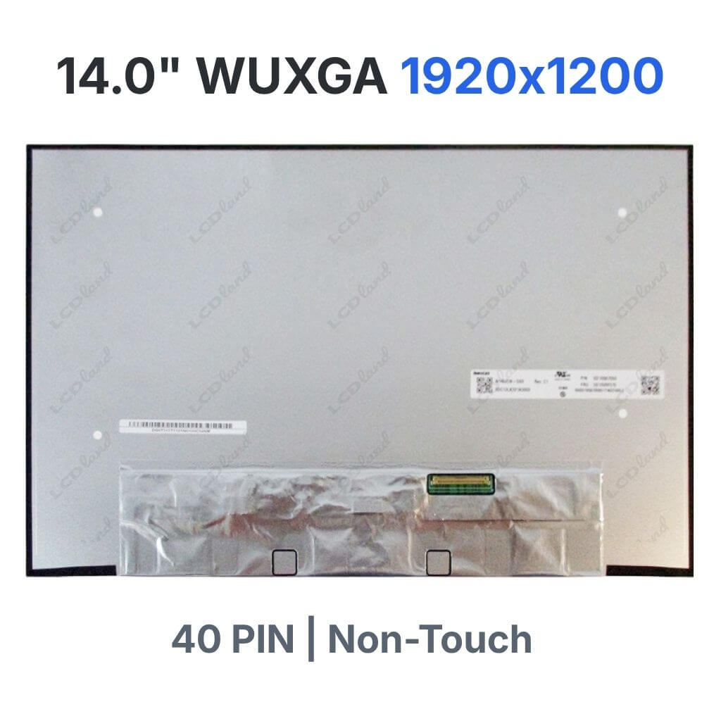 N140JCN-GS9 replacement LCD screen 14.0 inch WUXGA IPS 40-pin display