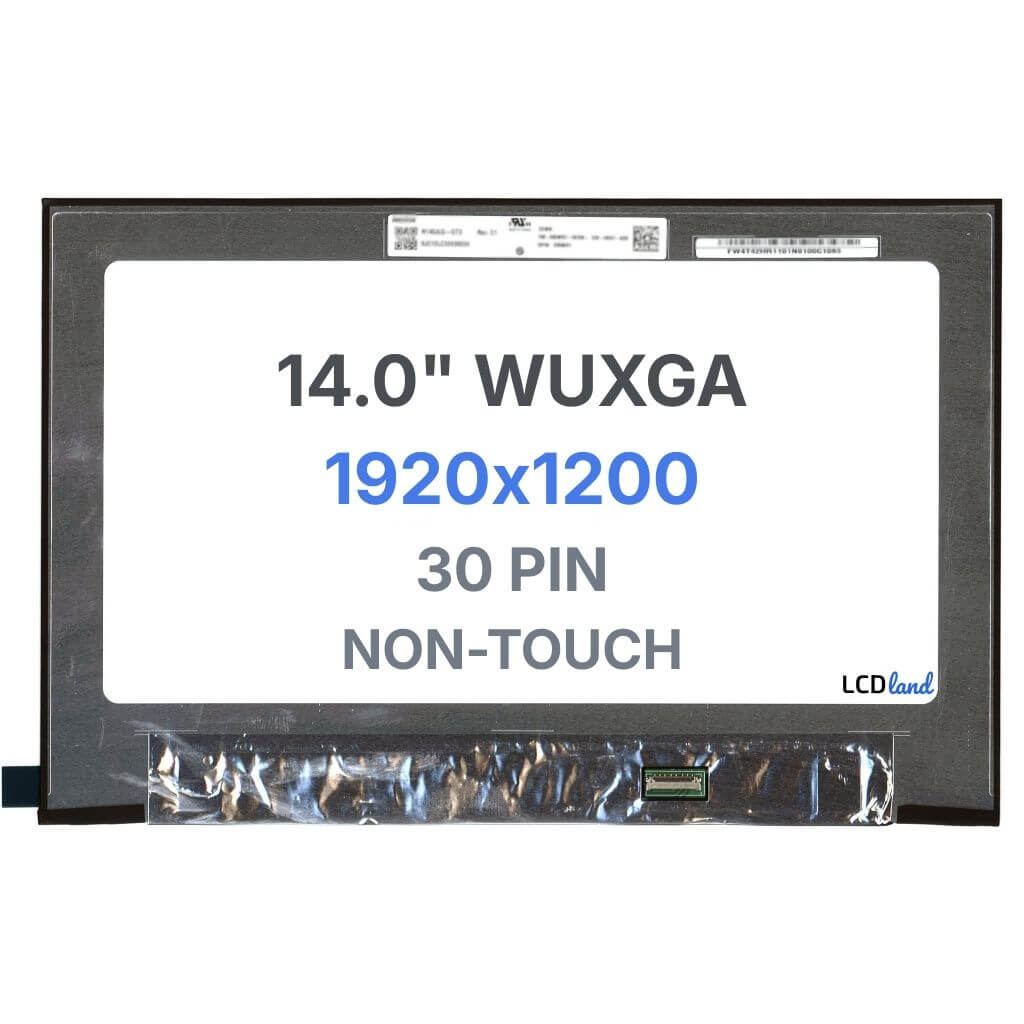 N140JLG-GT3 Replacement Laptop LCD Screen 14" WUXGA (1920x1200) IPS