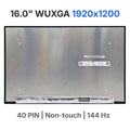 N160JME-GTK replacement LCD screen 16.0 inch WUXGA IPS 40-pin display