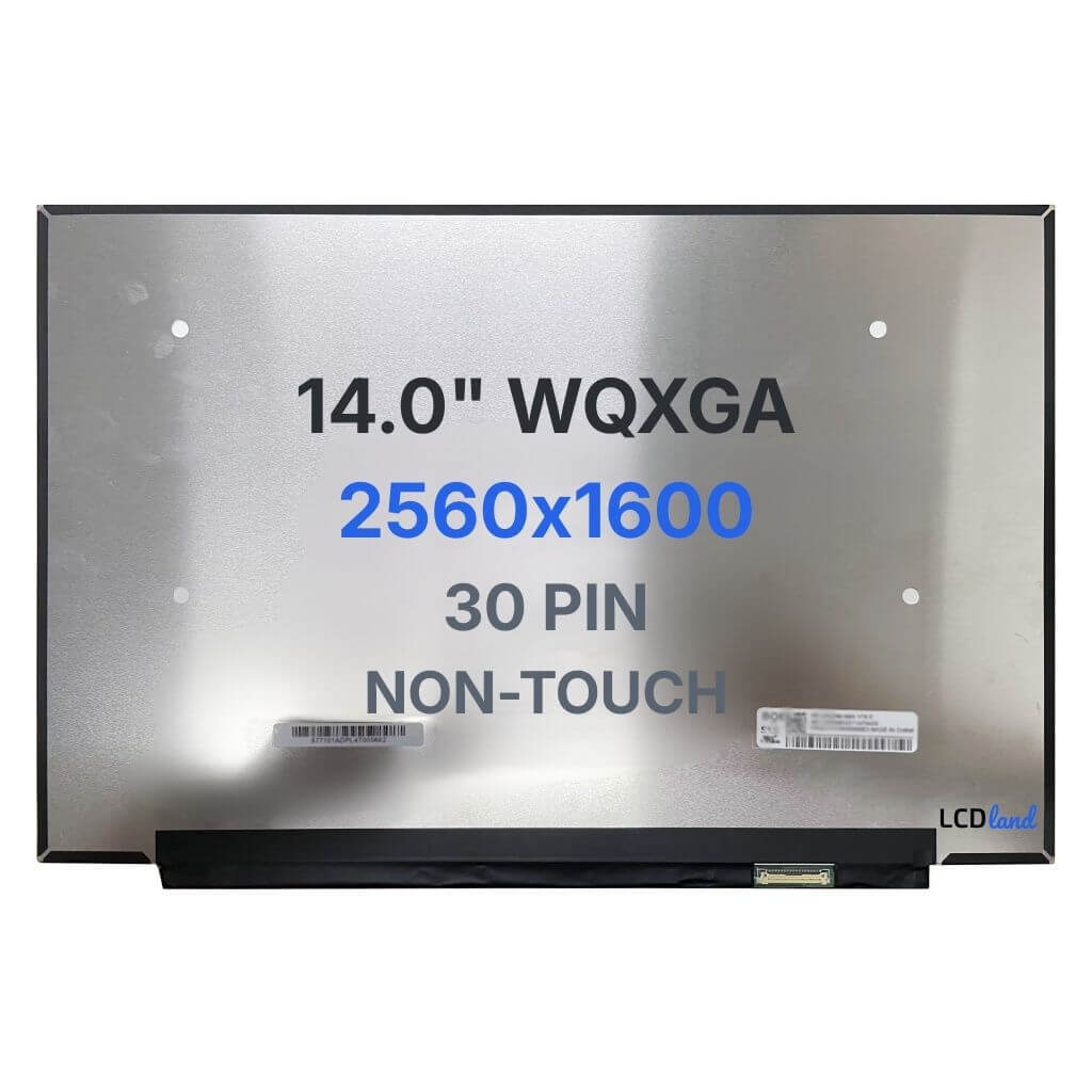 NE140QDM-N6A Replacement Laptop LCD Screen 14" WQXGA (2560x1600) IPS