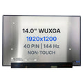 NE140WUM-NX1 Replacement Laptop LCD Screen 14" WUXGA (1920x1200) IPS 144 Hz