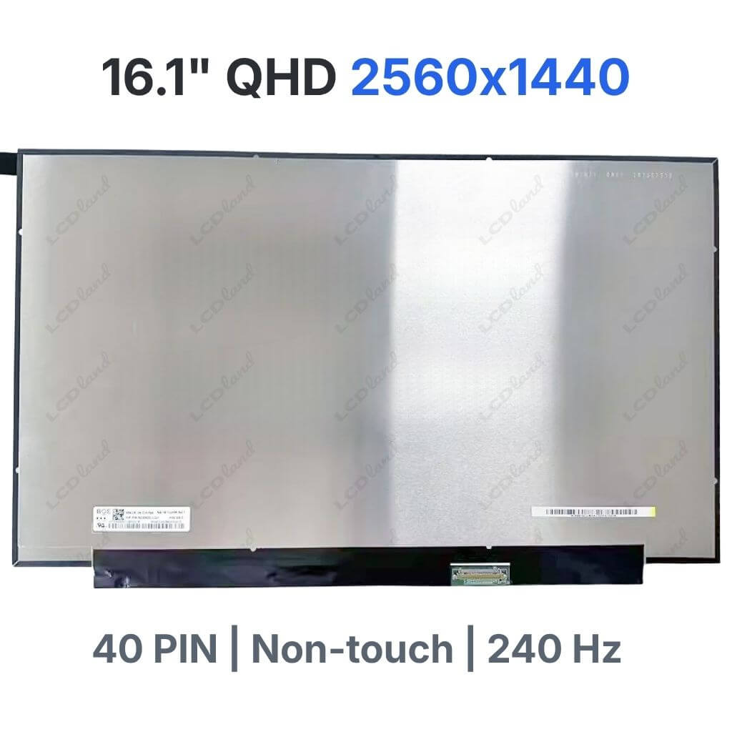 NE161QHM-NZ1 replacement LCD screen 16.1 inch QHD IPS 40-pin display