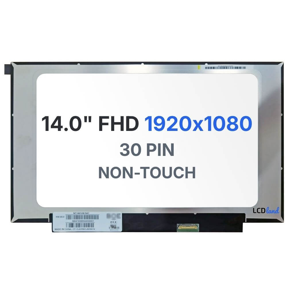 NT140FHM-N47 Replacement Laptop LCD Screen 14" FHD (1920x1080)