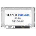 NT140WHM-N44 Replacement Laptop LCD Screen 14" WXGA (1366x768) With Mounting Brackets