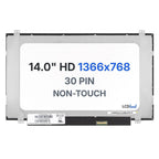 NT140WHM-N44 Replacement Laptop LCD Screen 14" WXGA (1366x768) With Mounting Brackets