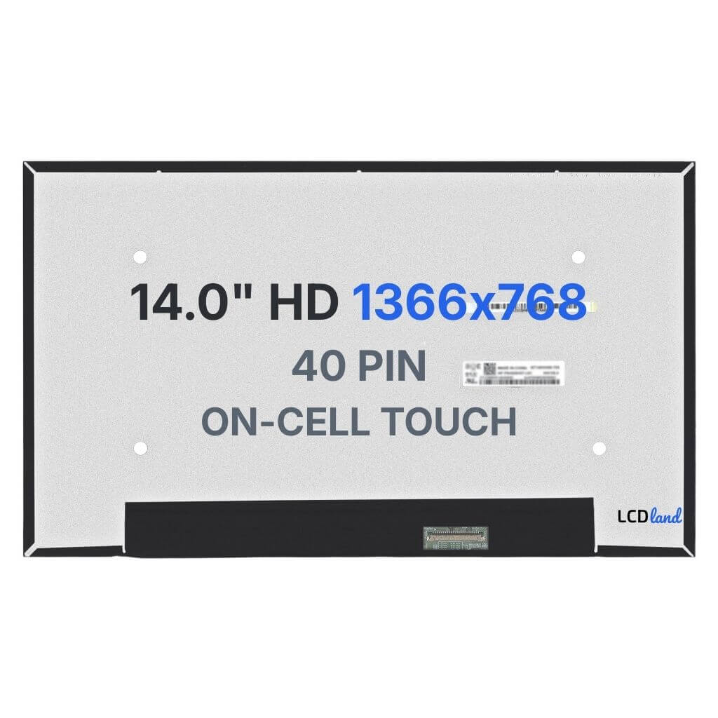 NT140WHM-T05 Replacement Laptop LCD Screen 14" WXGA (1366x768) Touchscreen