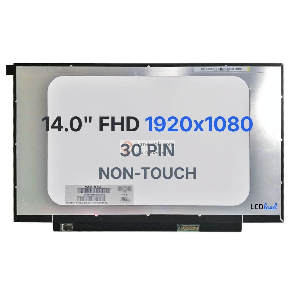 NV140FHM-N4K Replacement Laptop LCD Screen 14" FHD (1920x1080) IPS