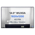 NV140WUM-T03 Replacement Laptop LCD Screen 14" WUXGA (1920x1200) IPS Touchscreen