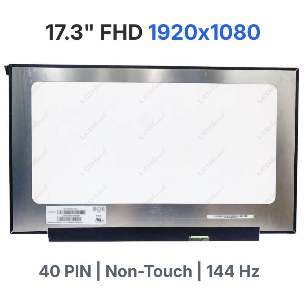 NV173FHM-NY2 replacement LCD screen 17.3 inch FHD IPS 40-pin display