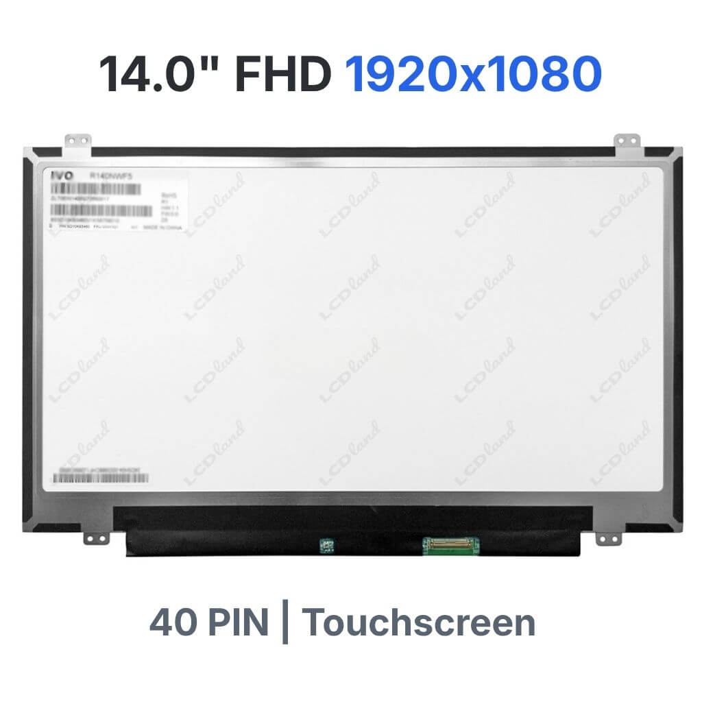 R140NWF5 R1 replacement LCD screen 14.0 inch FHD IPS 40-pin display