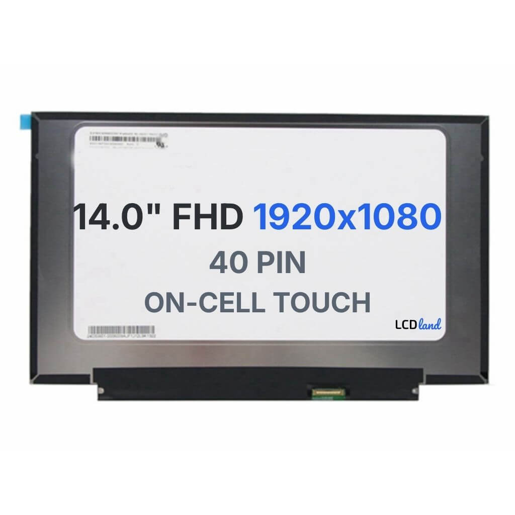 R140NWF5 RC Replacement Laptop LCD Screen 14" FHD (1920x1080) IPS Touchscreen