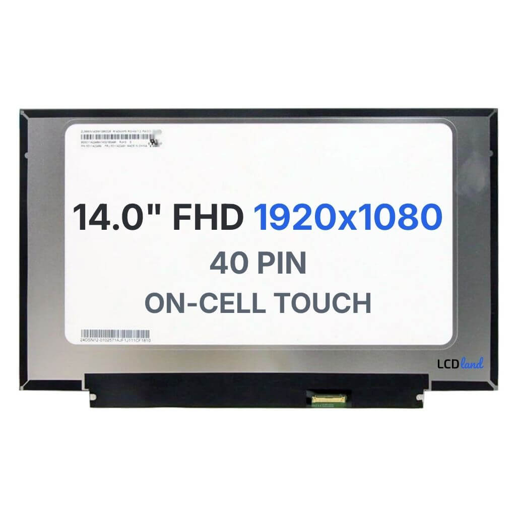 R140NWF5 RG Replacement Laptop LCD Screen 14" FHD (1920x1080) IPS Touchscreen